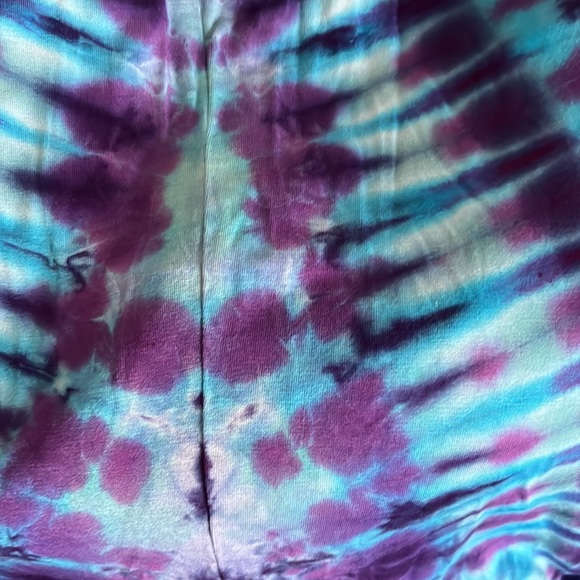 Awesomeness Designs Colorful Tie Dye Halter Maxi Dress - Picture 11 of 12